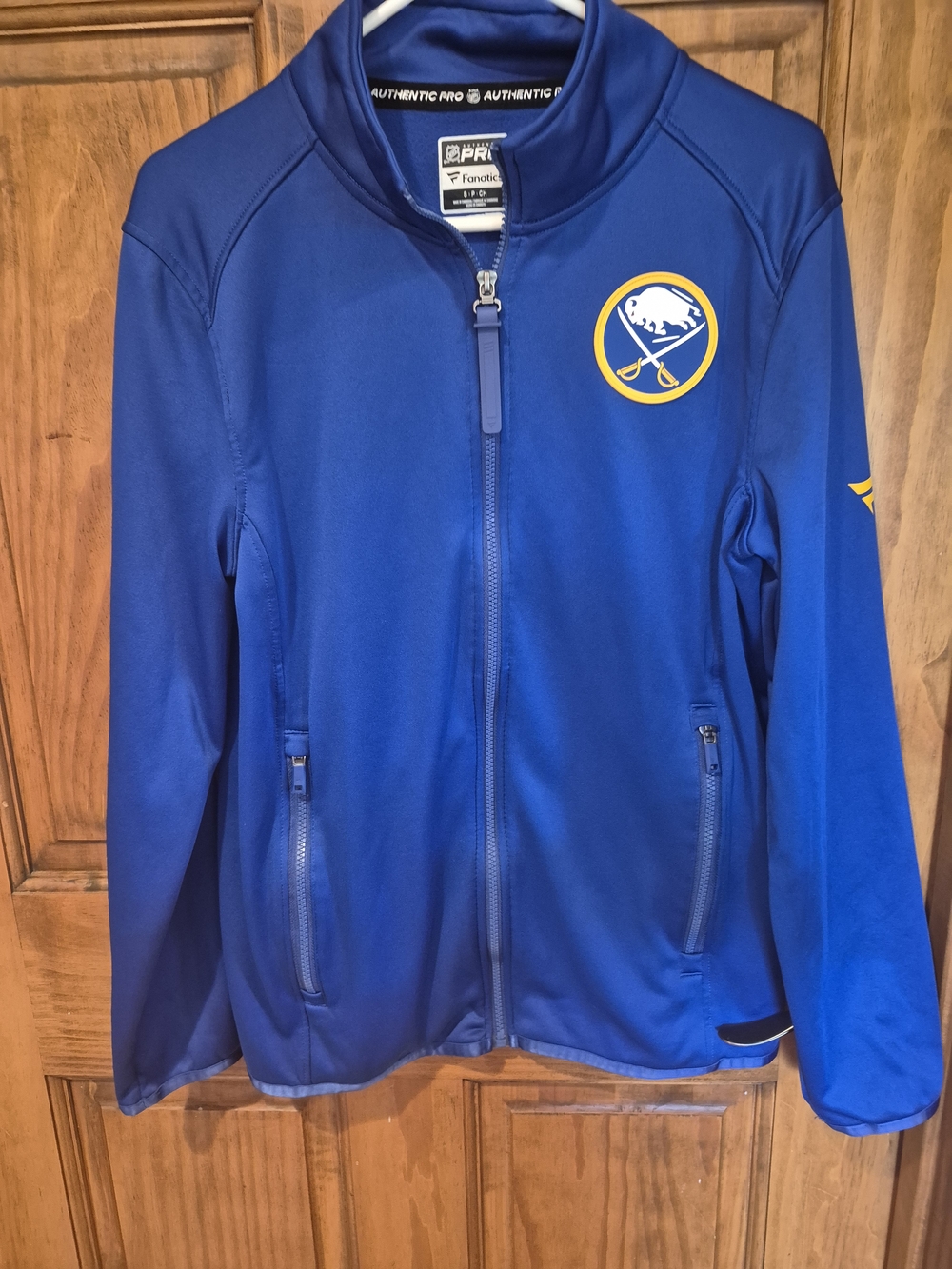 Fanatics Blue Buffalo Sabres Lightweight Full-Zip Jacket